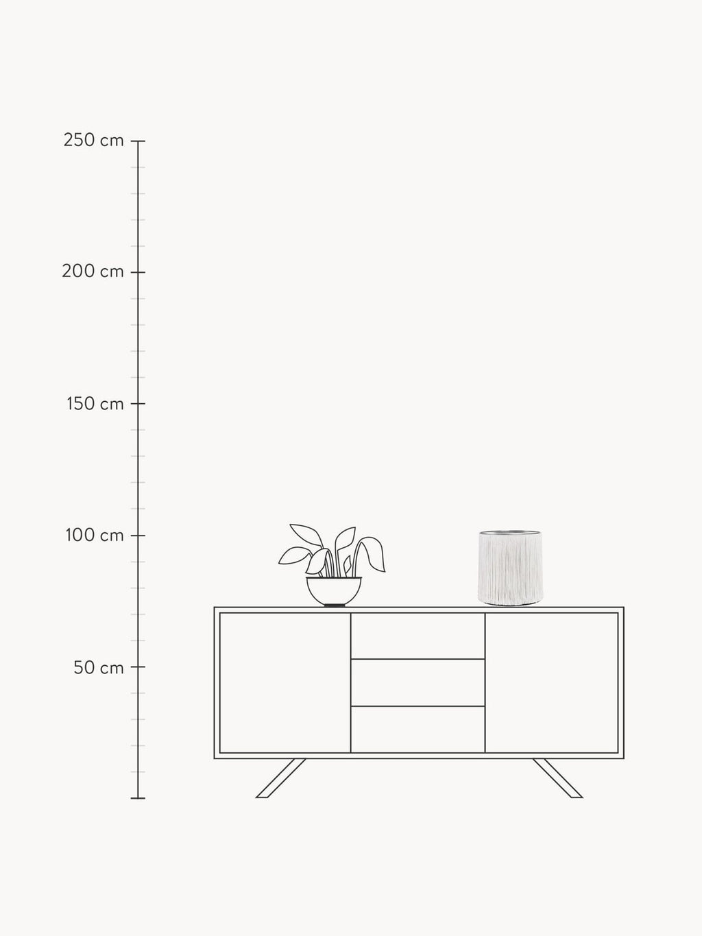 Fernwood Table Lamp Model 597