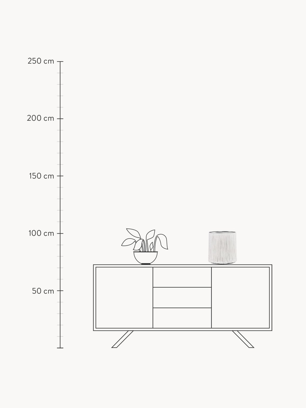Fernwood Table Lamp Model 597