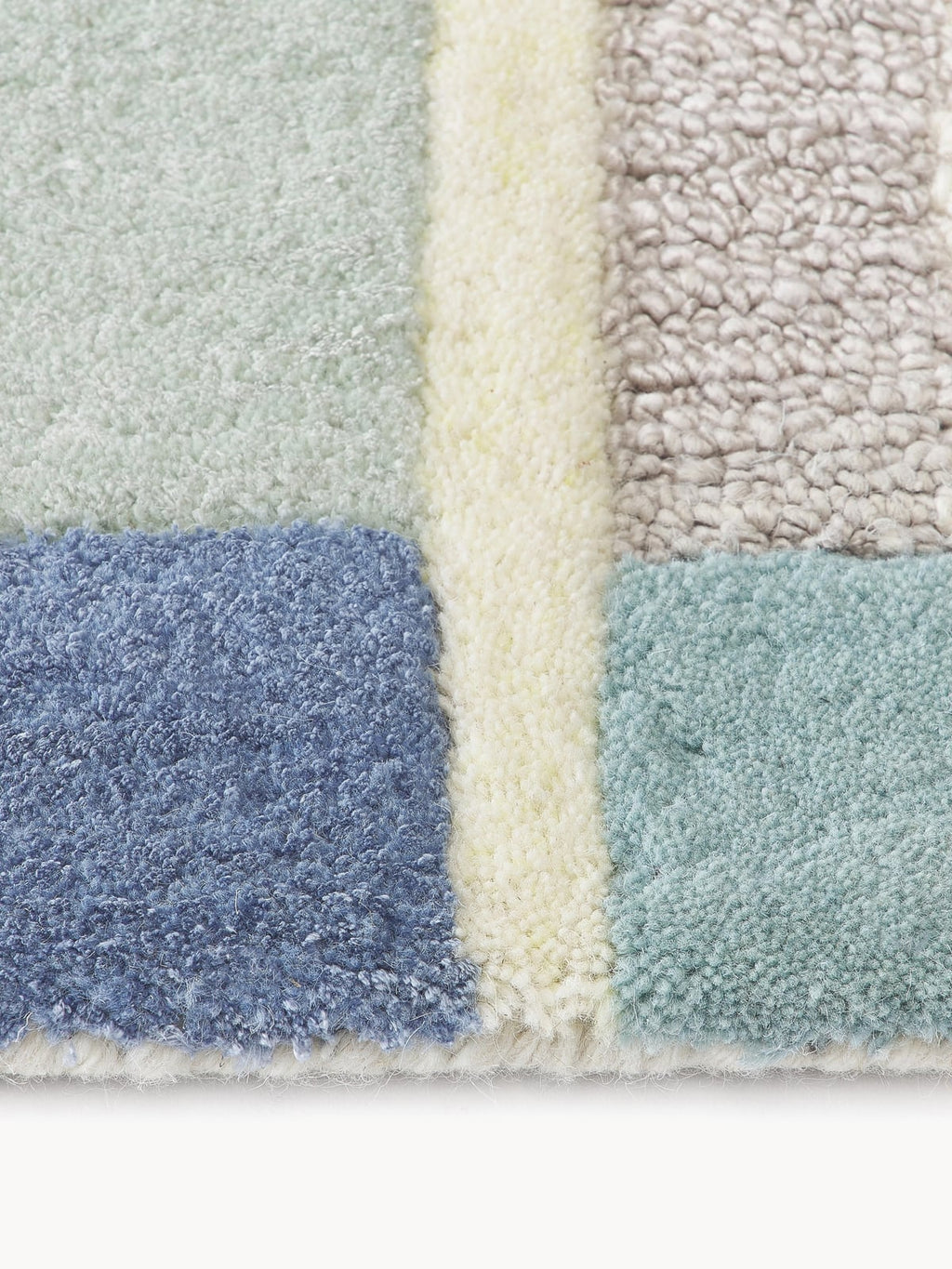 Fordham High-Low Wool Rug, Hand-Tufted