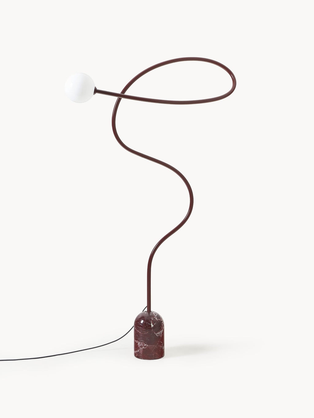 Foulridge Floor Lamp with Marble Base