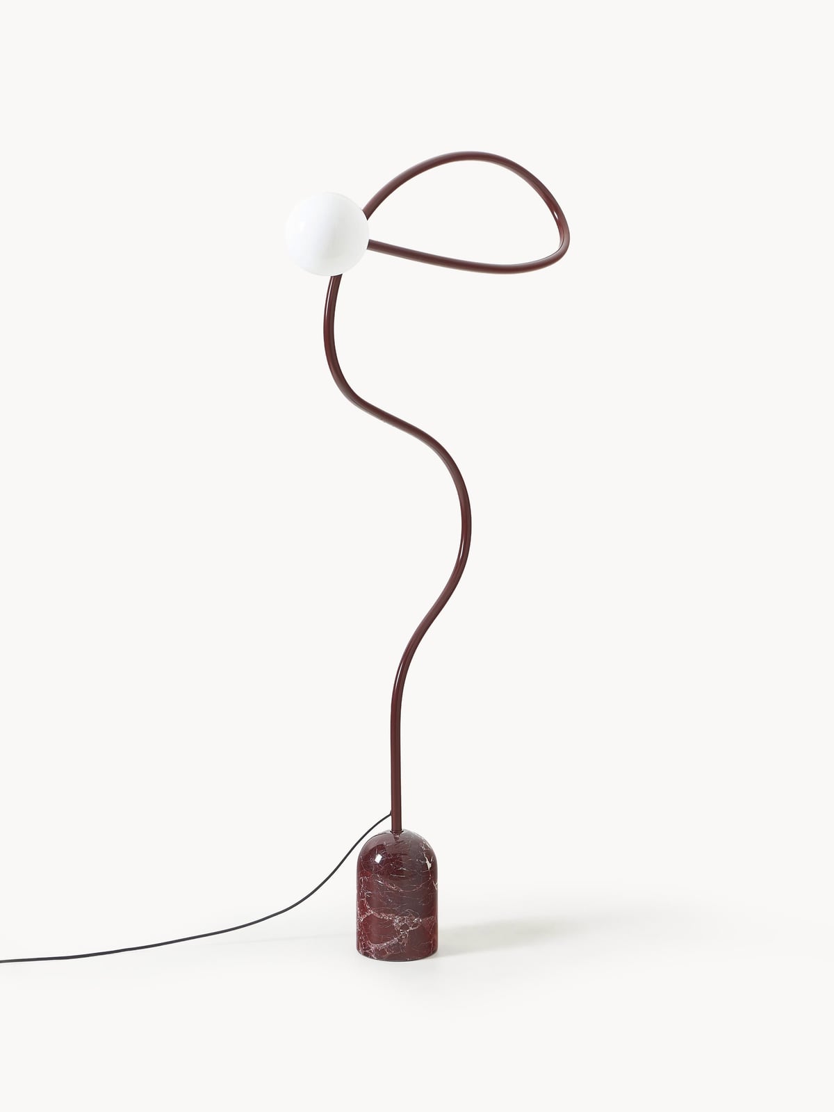Foulridge Floor Lamp with Marble Base