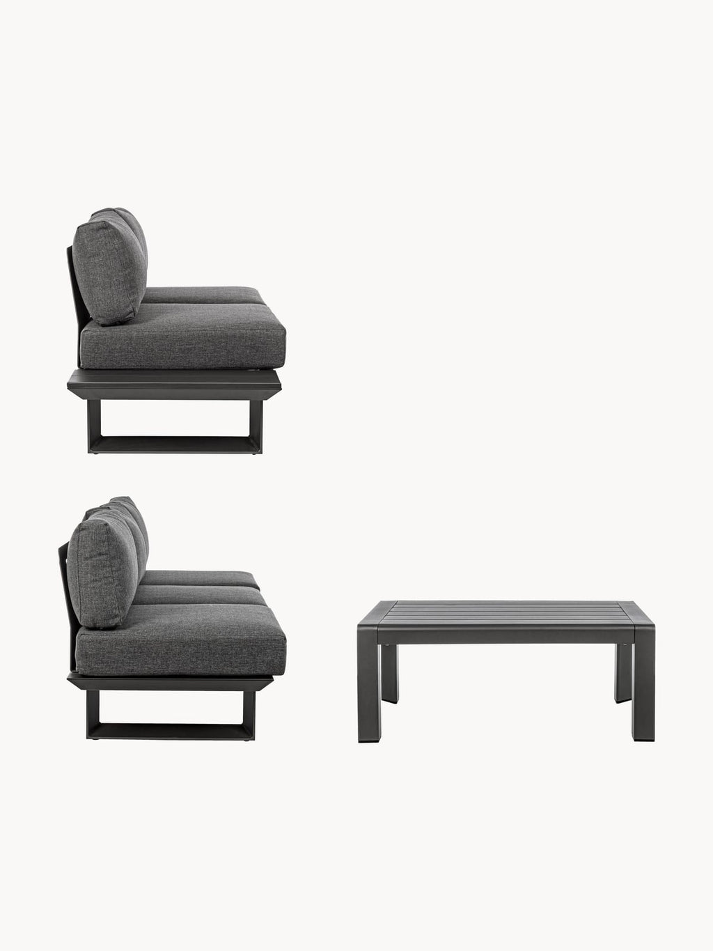 Foulridge Garden Lounge Set, Set of 3