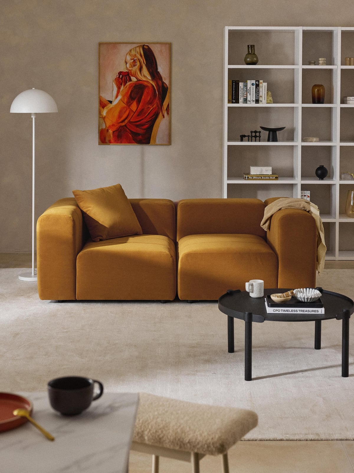 Foulridge Modular Velvet Sofa Lena (3-seater)