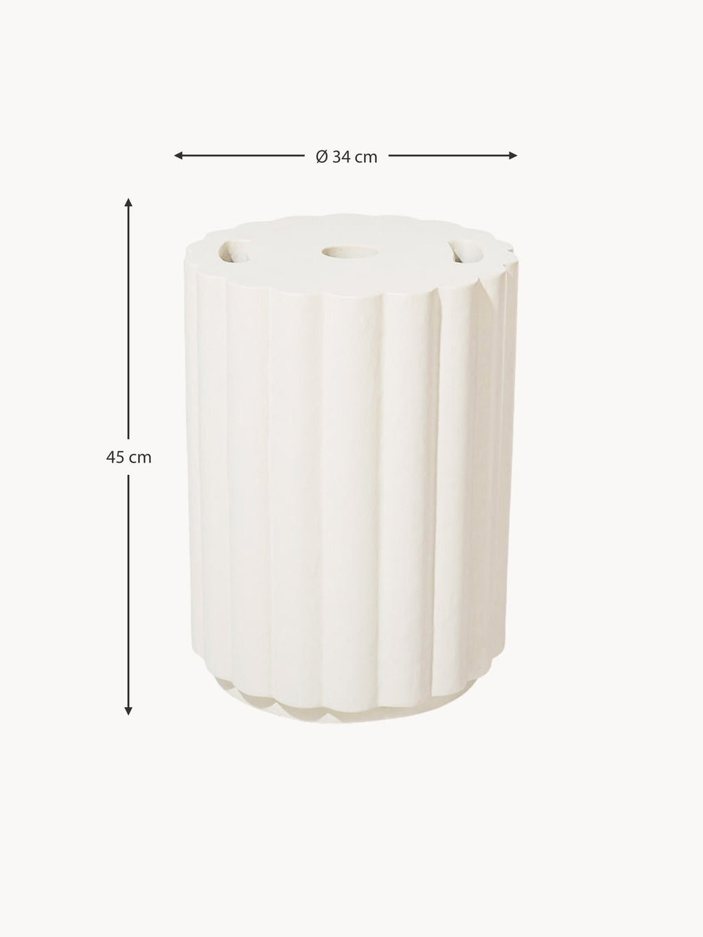 Foulridge Outdoor Round Stool