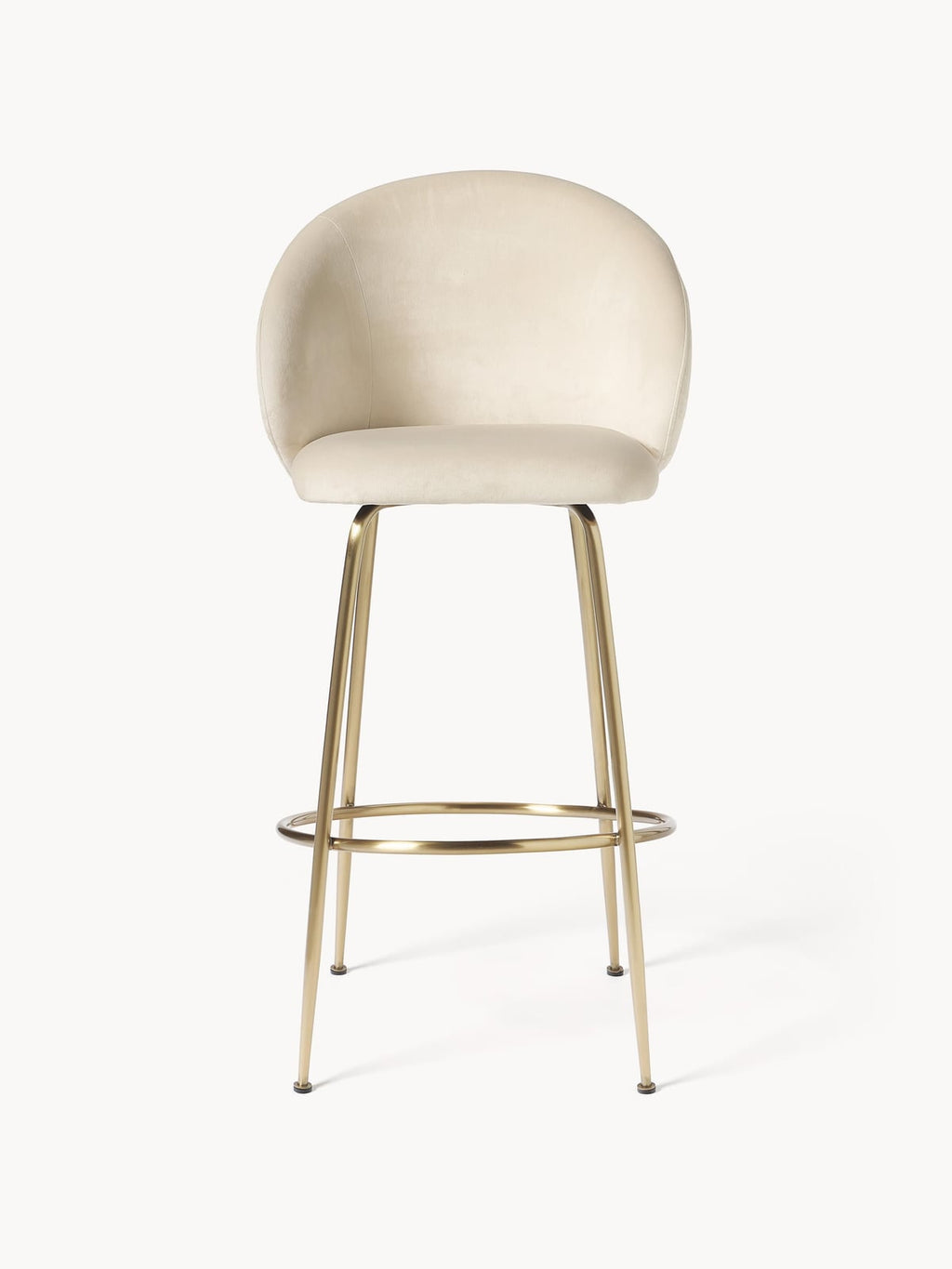 Foxton Velvet Bar Chair