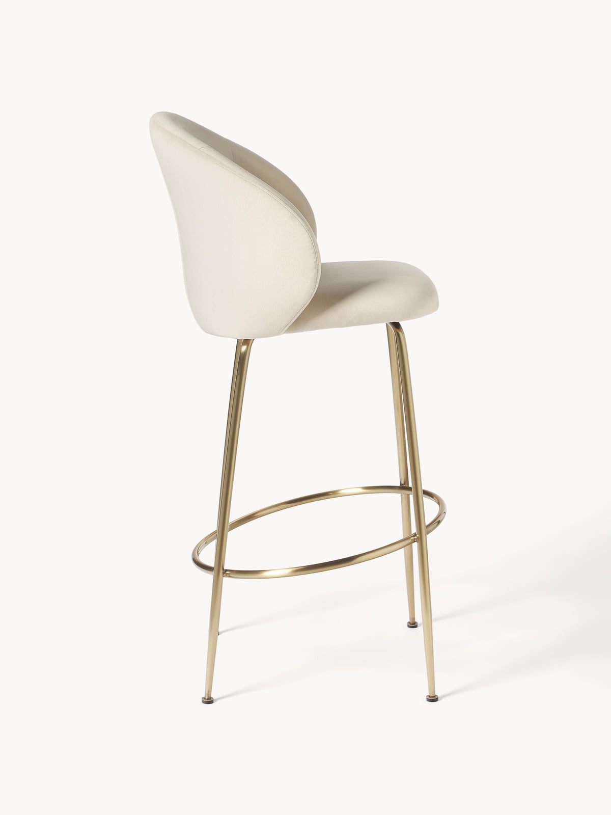Foxton Velvet Bar Chair