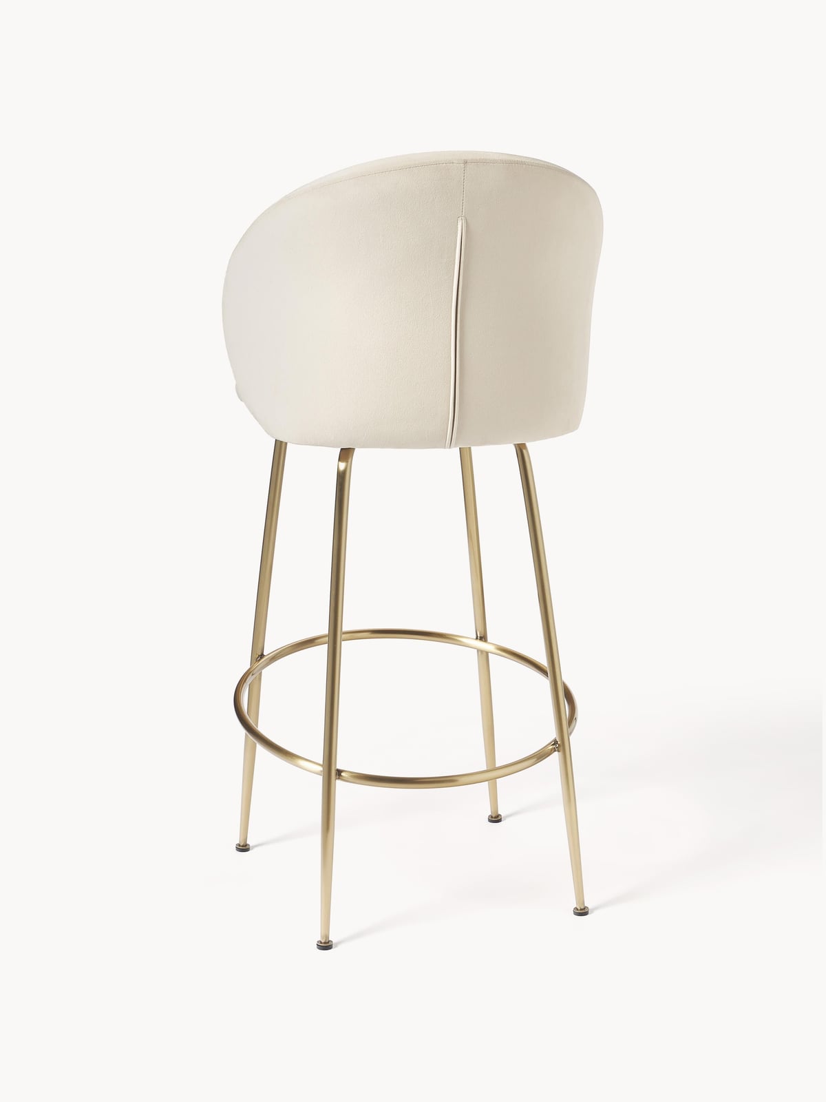 Foxton Velvet Bar Chair