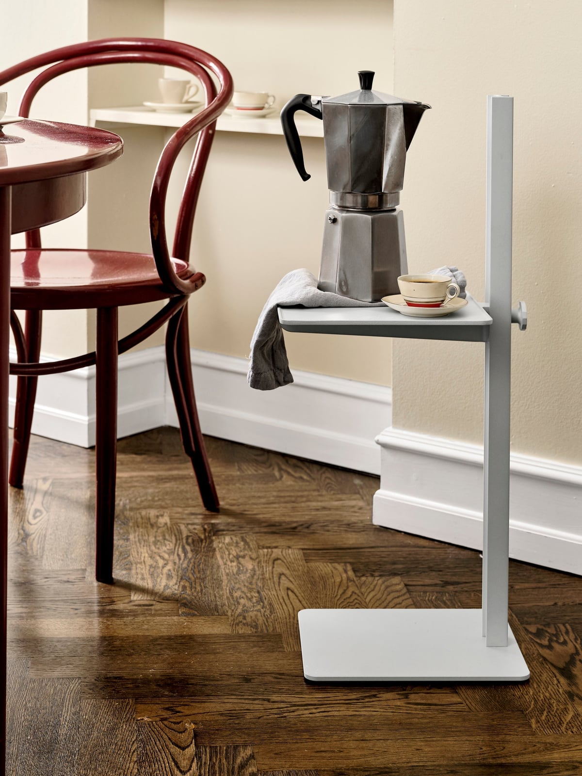 Girton Height-Adjustable Side Table