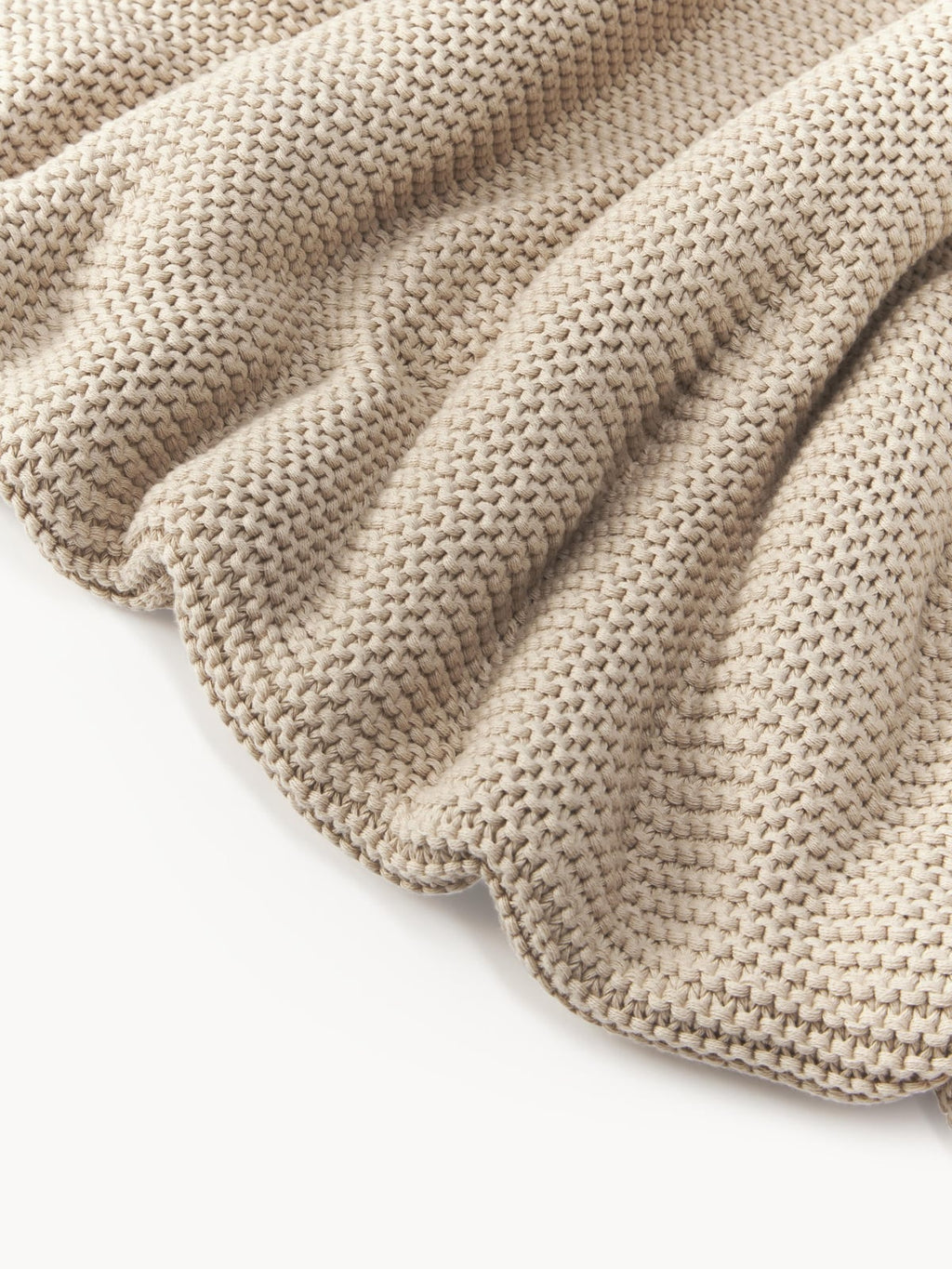 Girton Organic Cotton Knitted Blanket