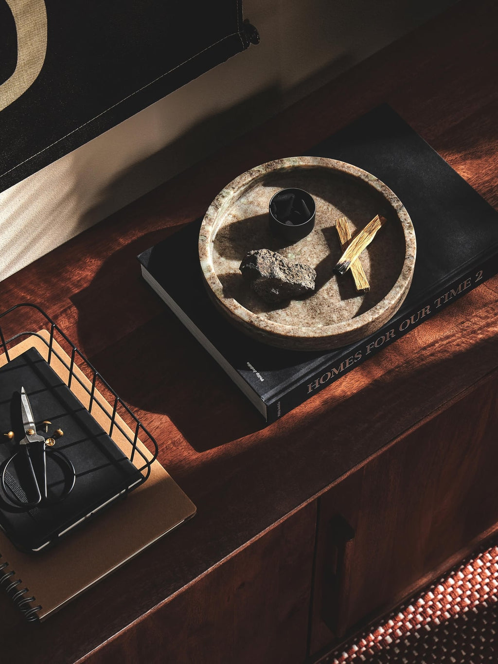Glenmore Decorative Marble Tray, Ø 25 cm