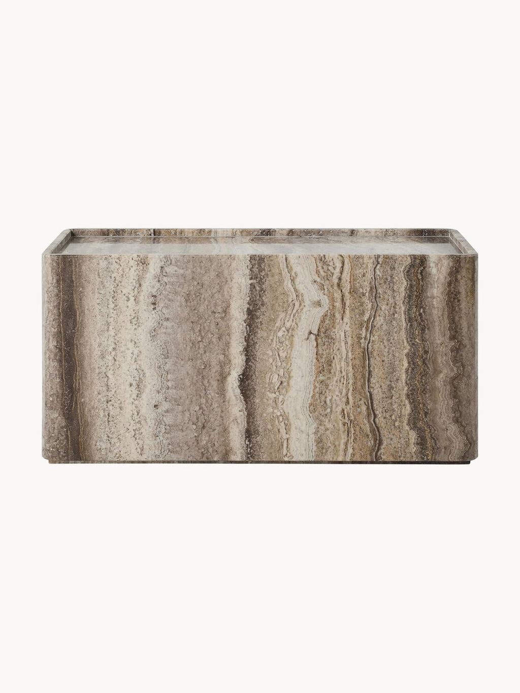 Grantley Travertine Side Table