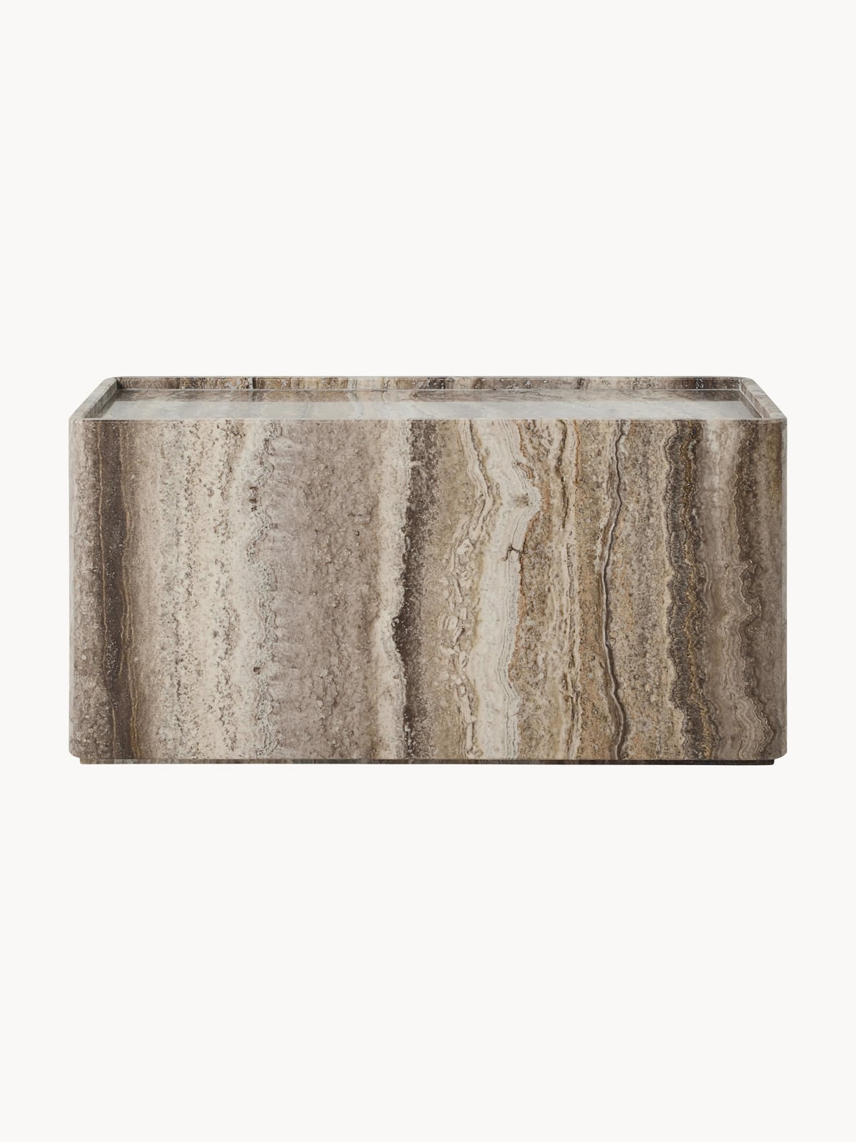 Grantley Travertine Side Table