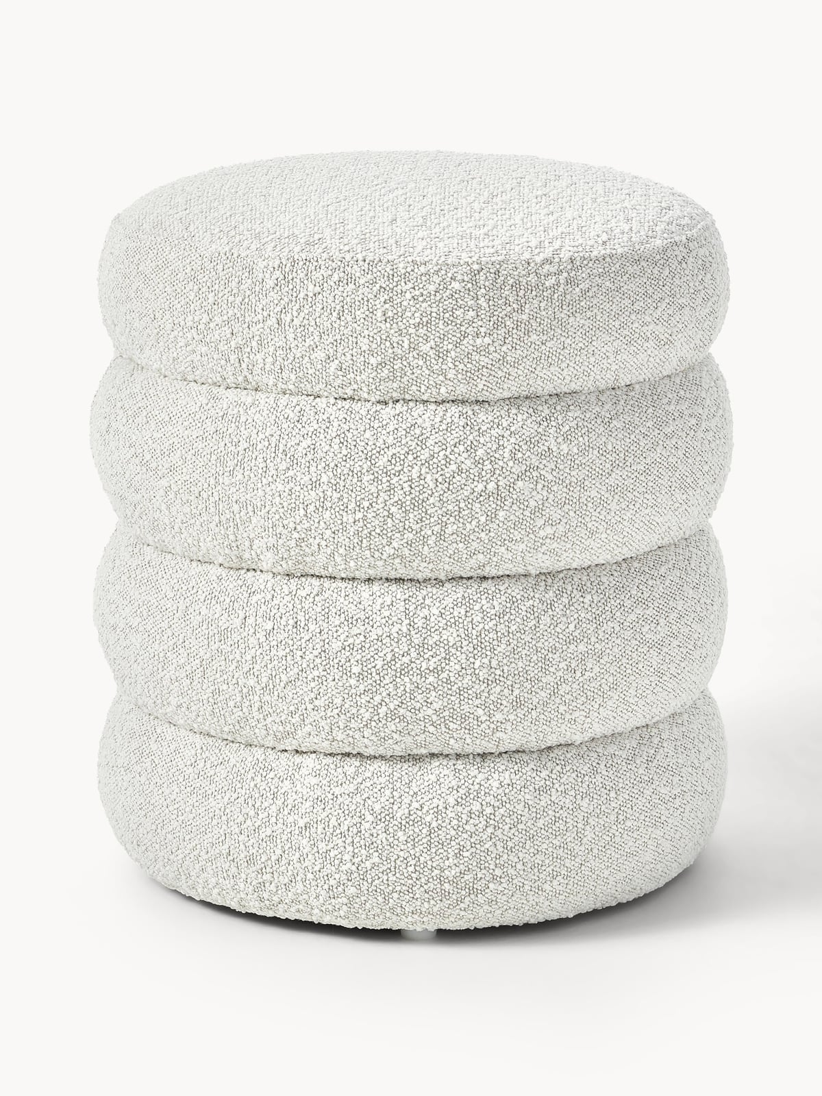 Gresham Bouclé Upholstered Stool