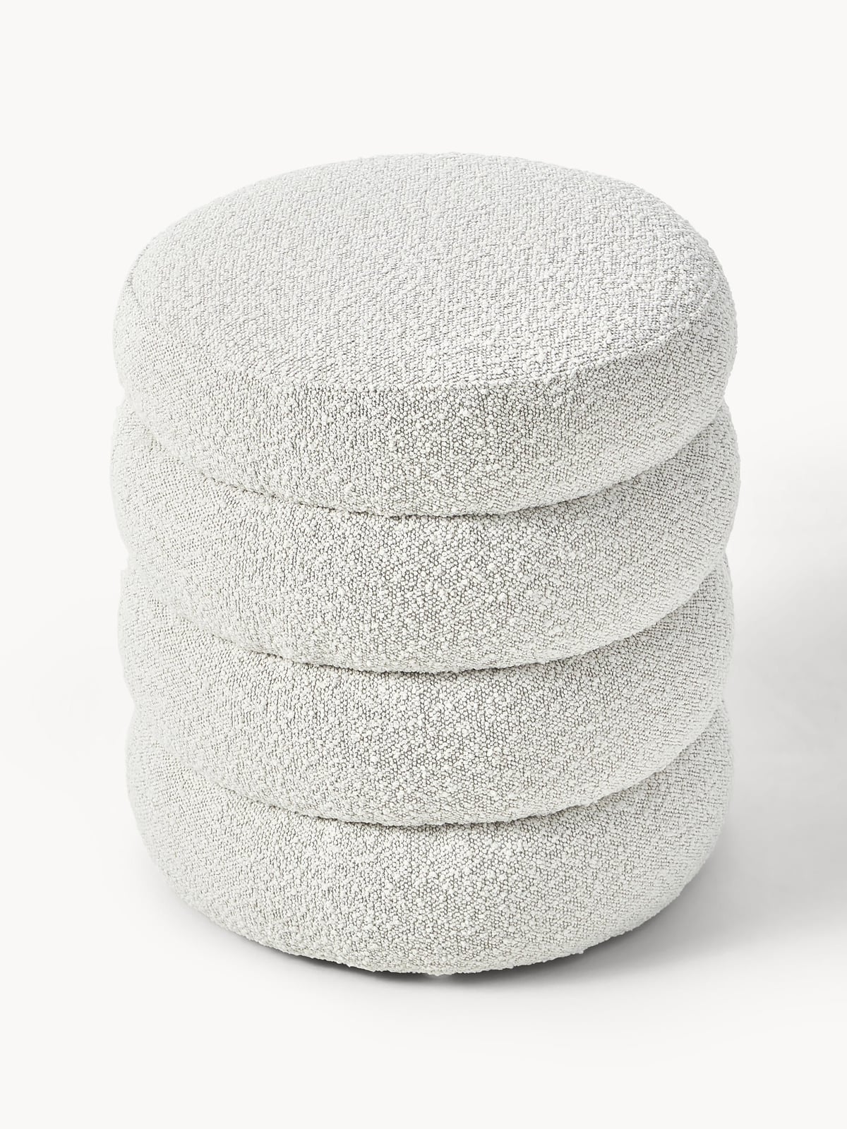 Gresham Bouclé Upholstered Stool