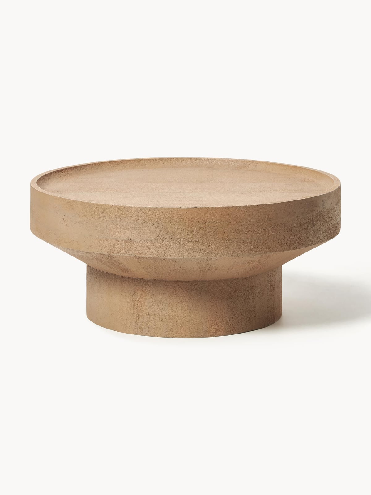 Gresham Round Mango Wood Coffee Table