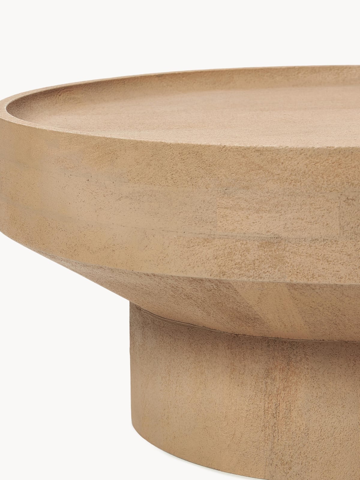Gresham Round Mango Wood Coffee Table