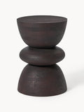 Gresham Round Mango Wood Side Table