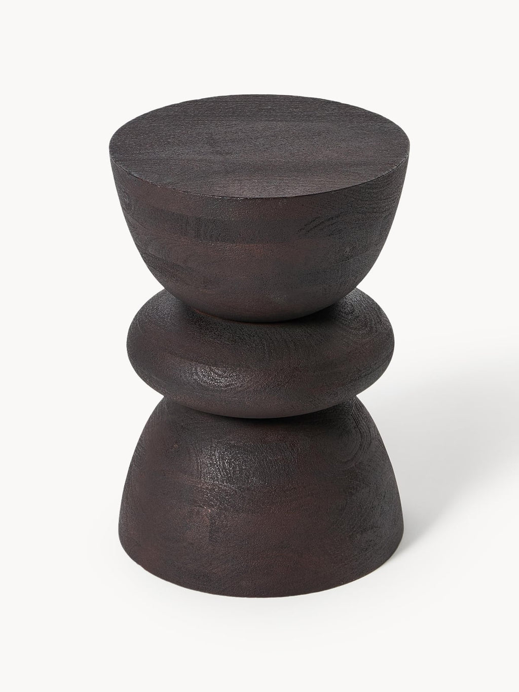 Gresham Round Mango Wood Side Table