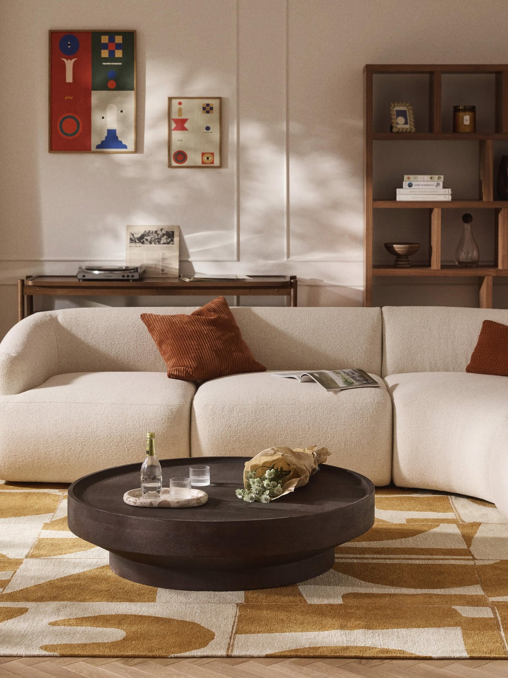 Gresham Round Xl Mango Wood Coffee Table