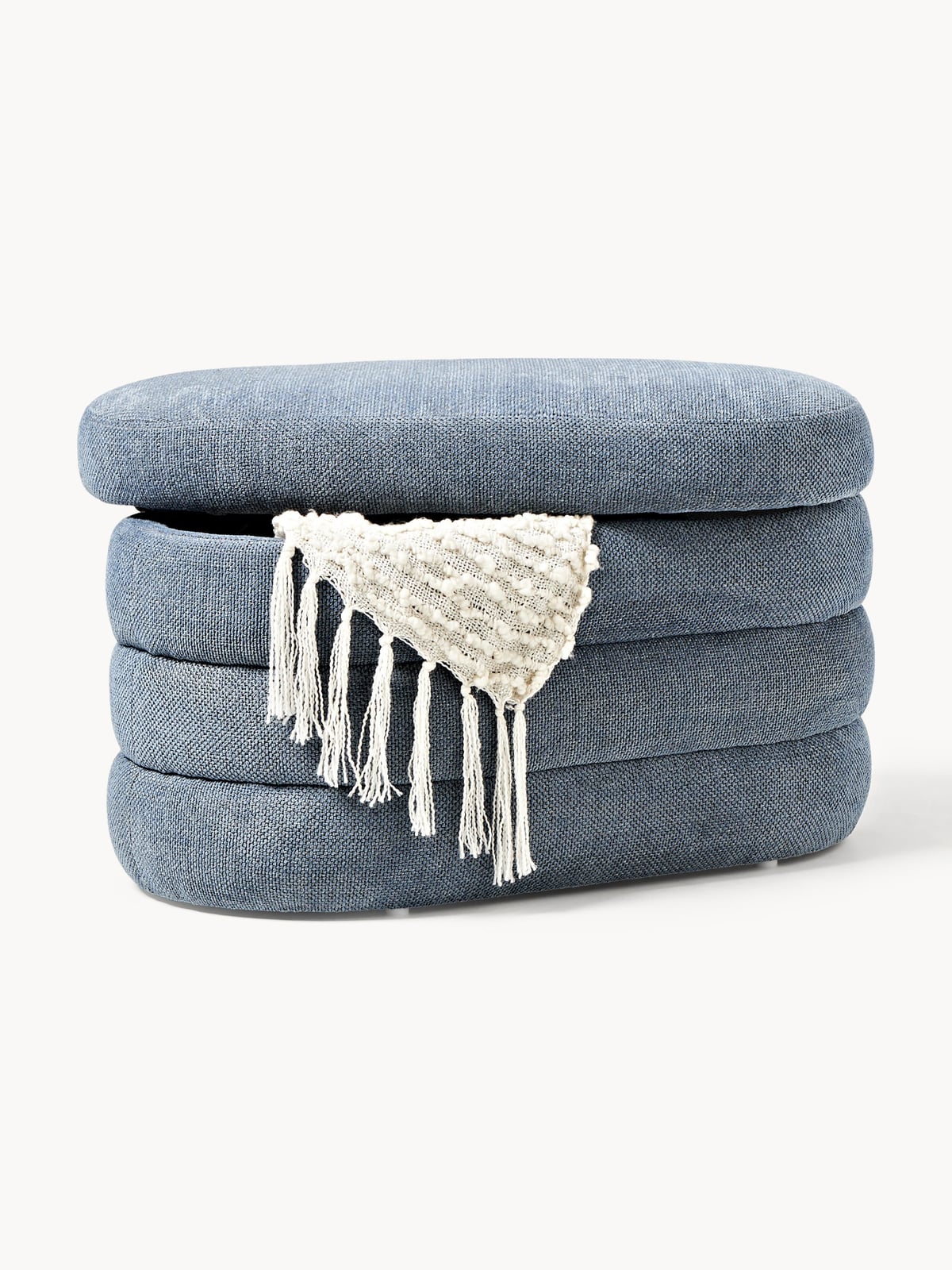Gresham Small Upholstered Bench with Storage Space