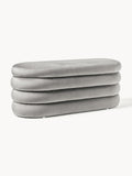 Gresham Velvet Upholstered Bench with Storage Space