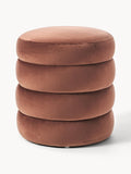 Gresham Velvet Upholstered Stool