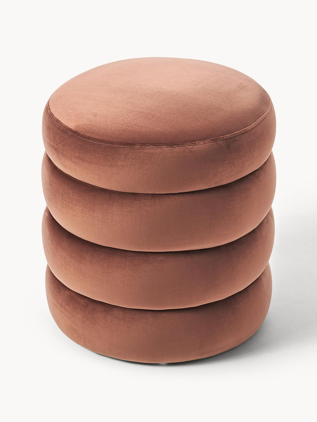 Gresham Velvet Upholstered Stool