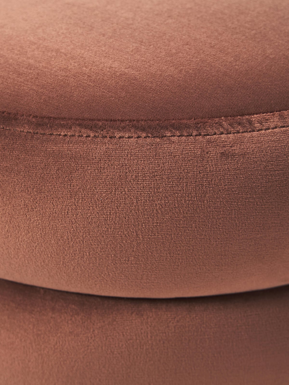 Gresham Velvet Upholstered Stool