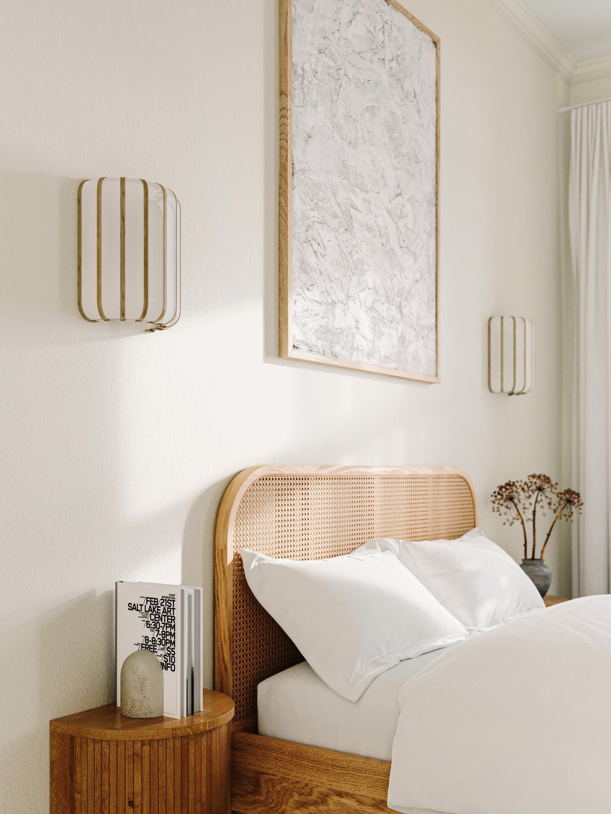 Greystoke Bamboo Wall Lamp