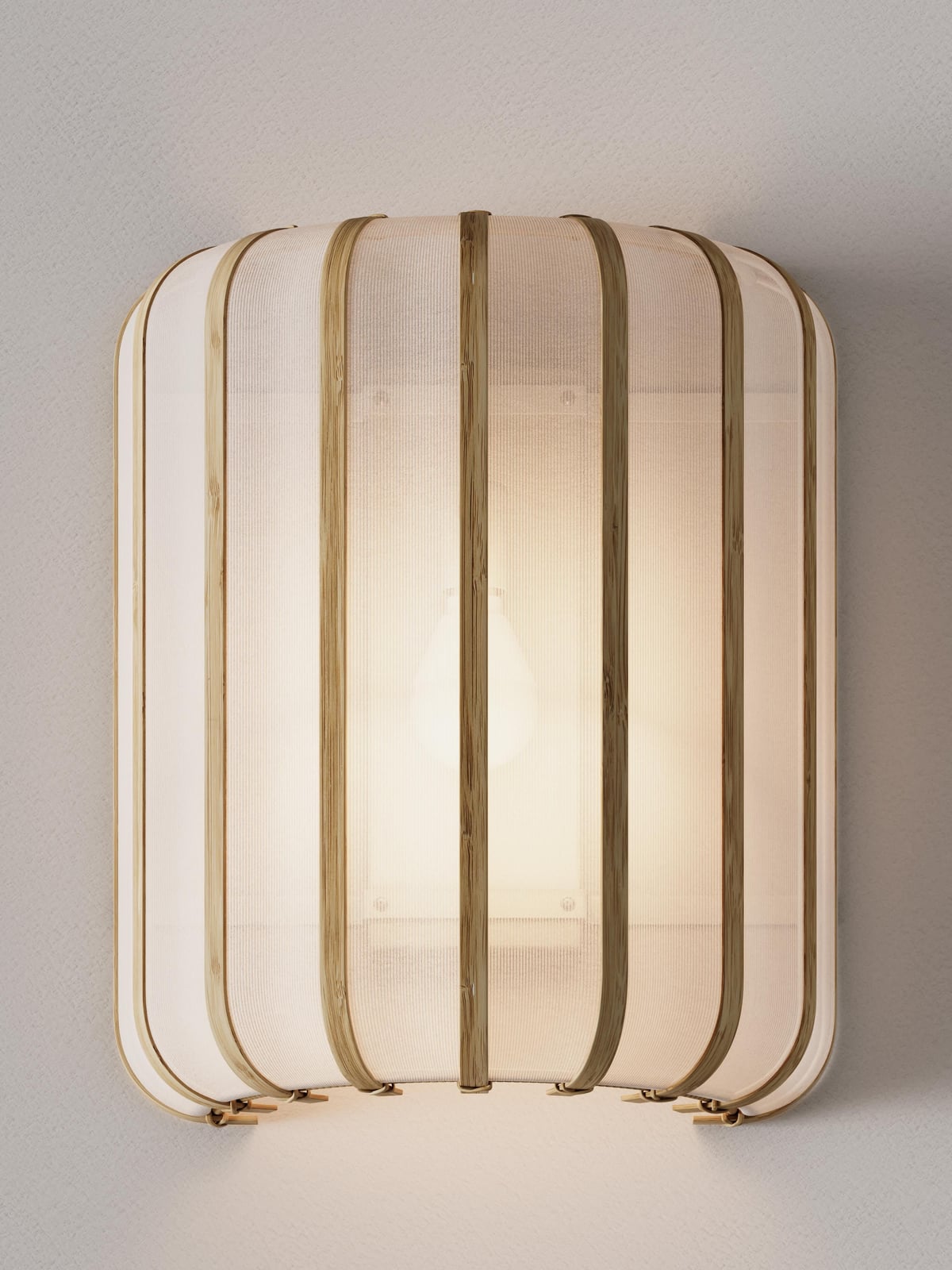 Greystoke Bamboo Wall Lamp