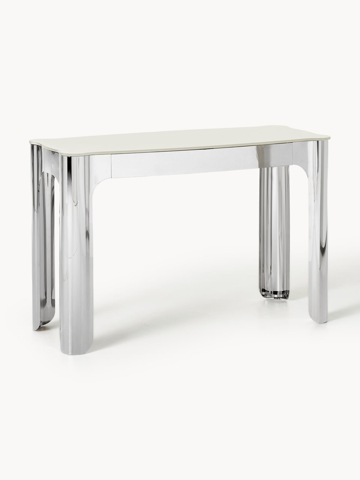 Greystoke Console Table with Glass Top