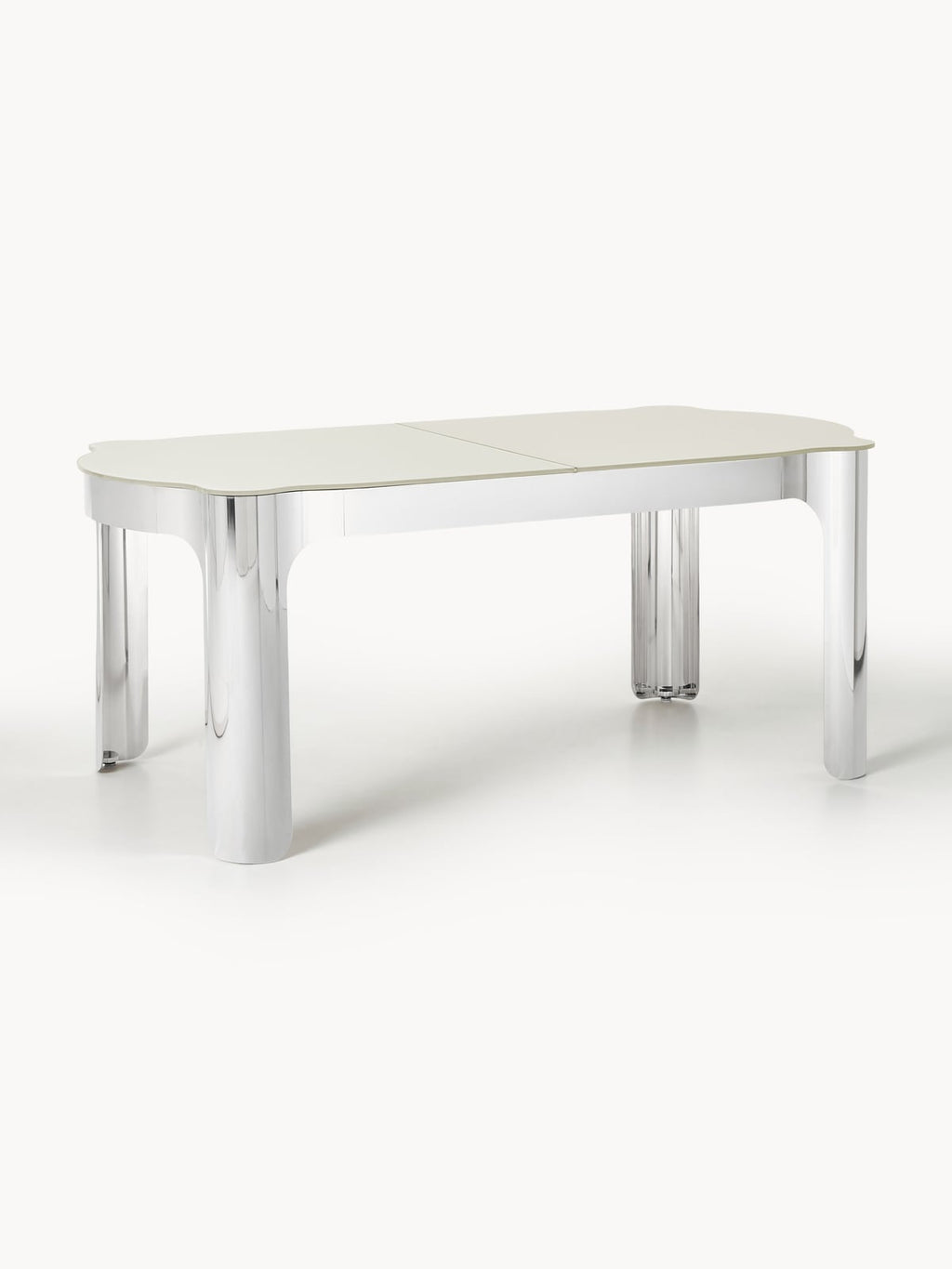 Greystoke Dining Table with Glass Top, in various sizes