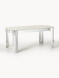 Greystoke Dining Table with Glass Top, in various sizes