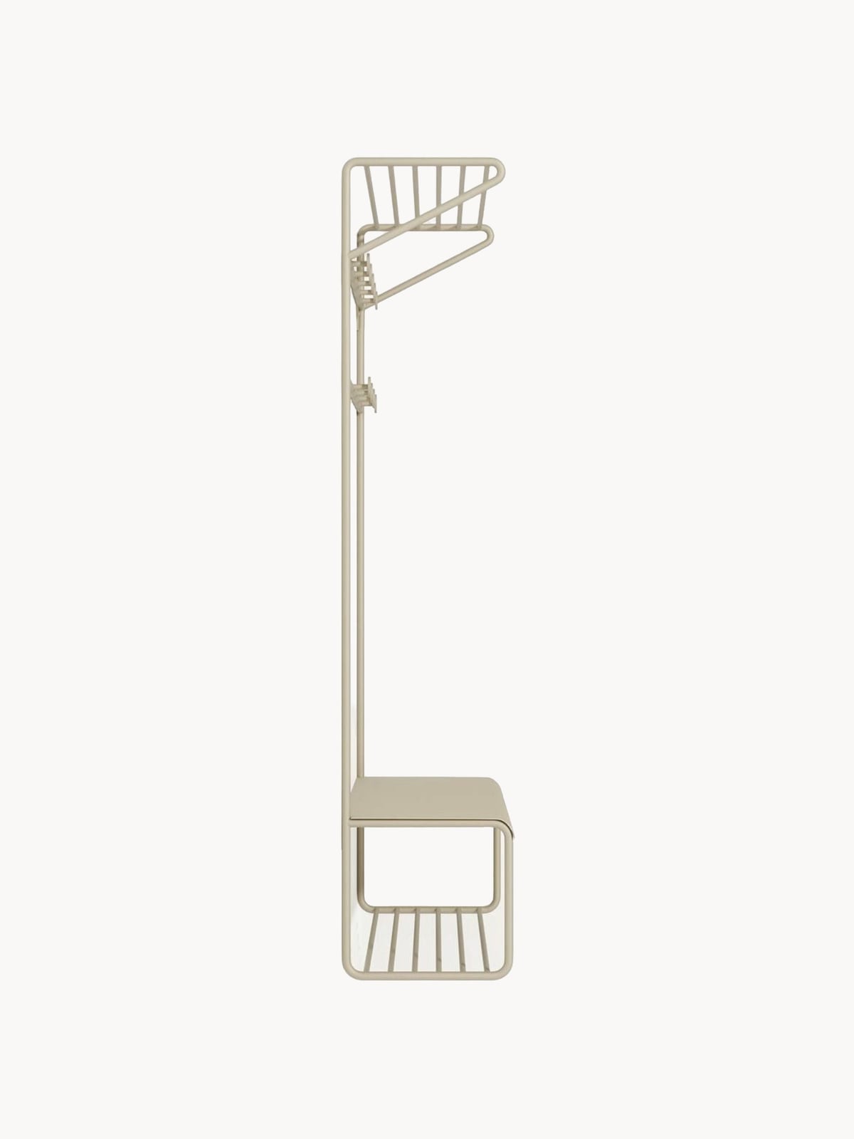 Greystoke Metal Wall-mounted Coat Rack