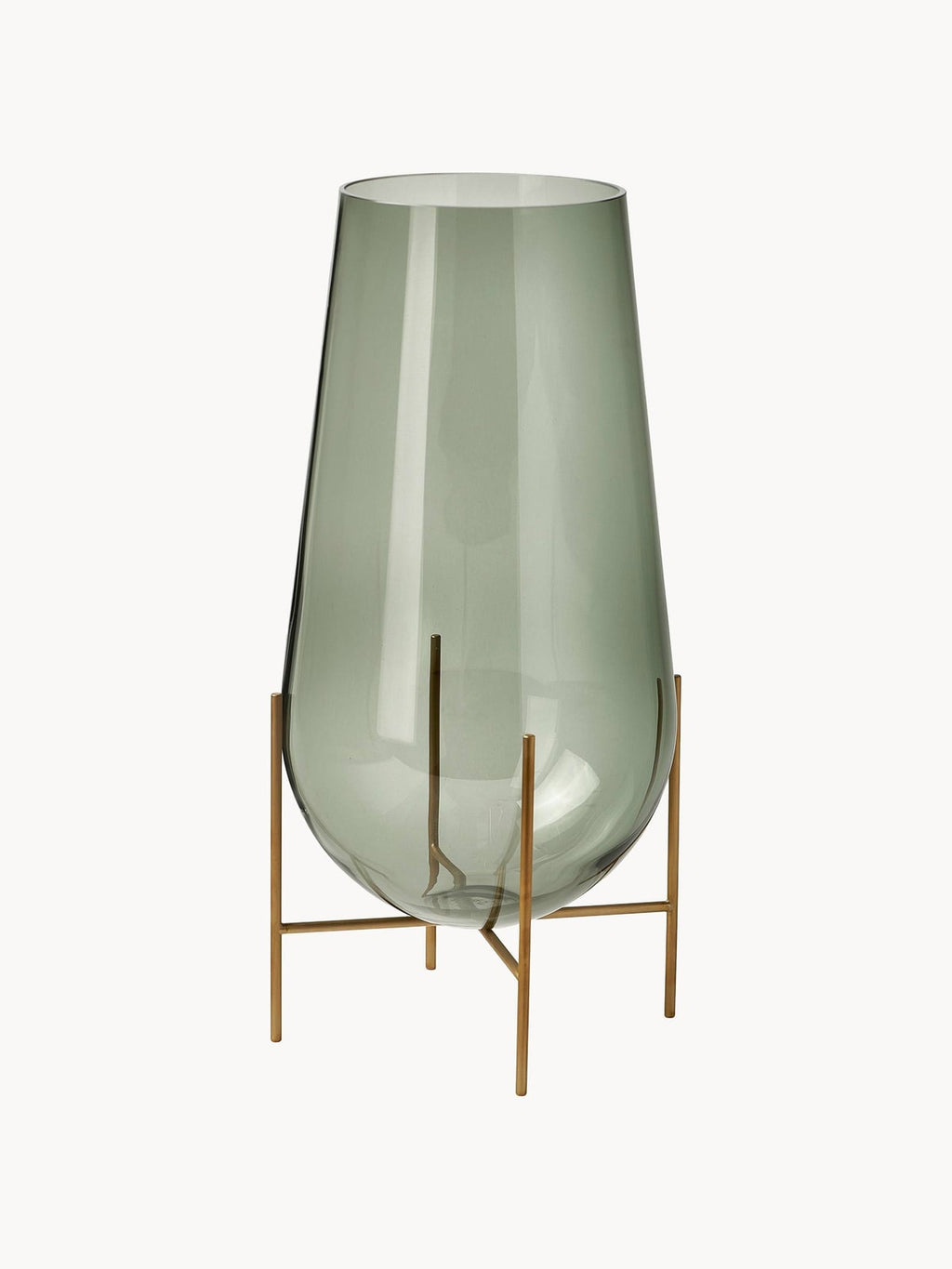 Greystoke Mouth-Blown Vase Échasse, H 44 cm