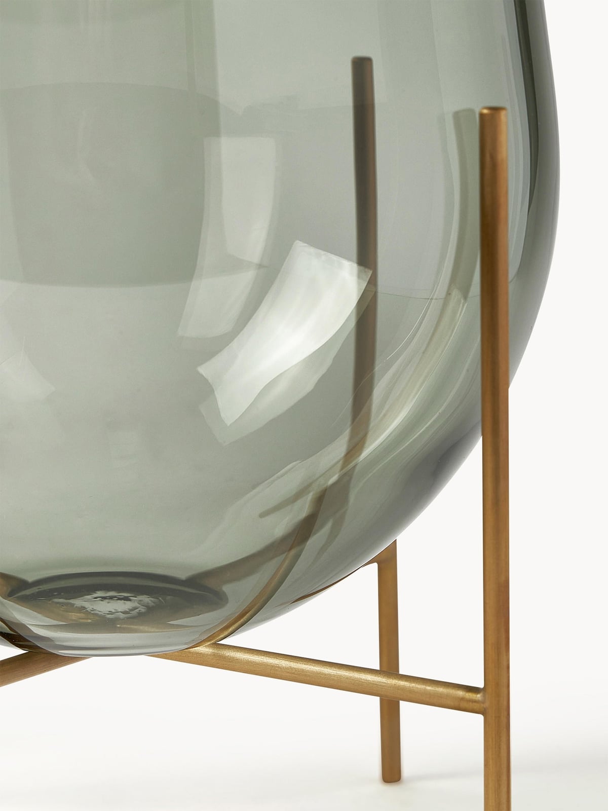 Greystoke Mouth-Blown Vase Échasse, H 44 cm