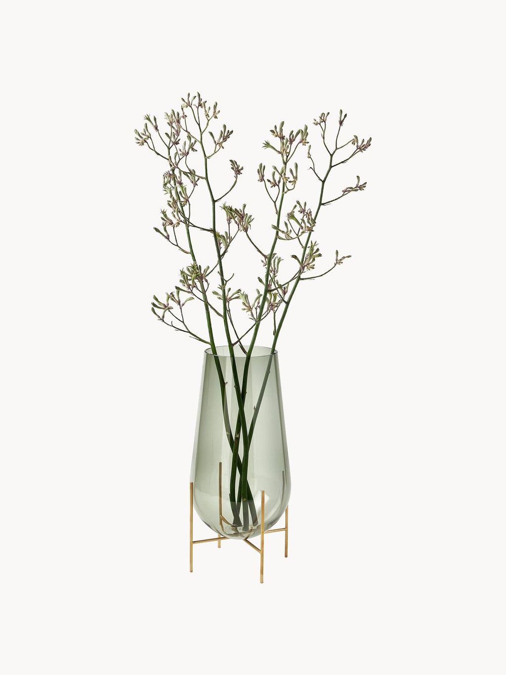 Greystoke Mouth-Blown Vase Échasse, H 44 cm
