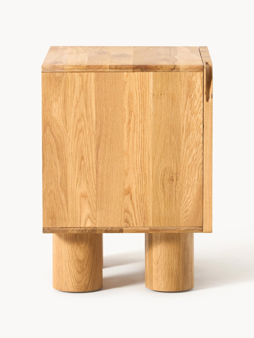 Greystoke Oak Wood Bedside Table