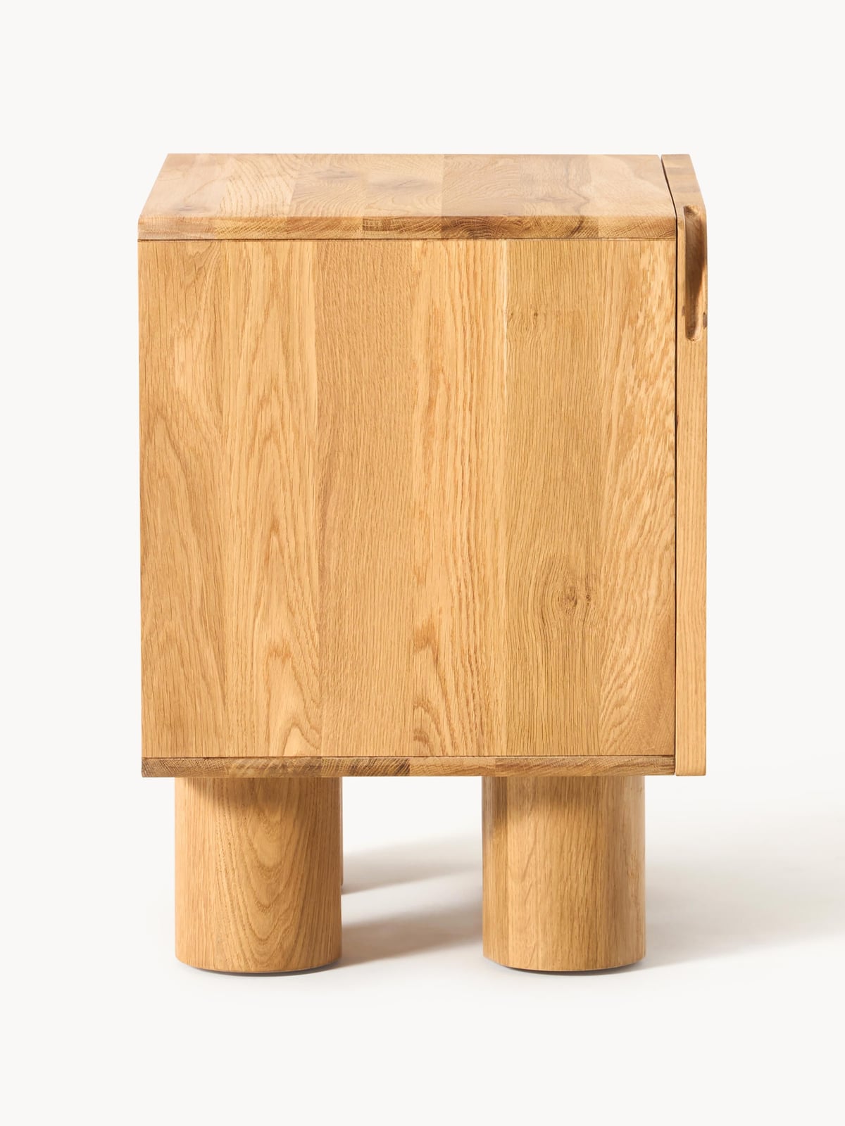 Greystoke Oak Wood Bedside Table