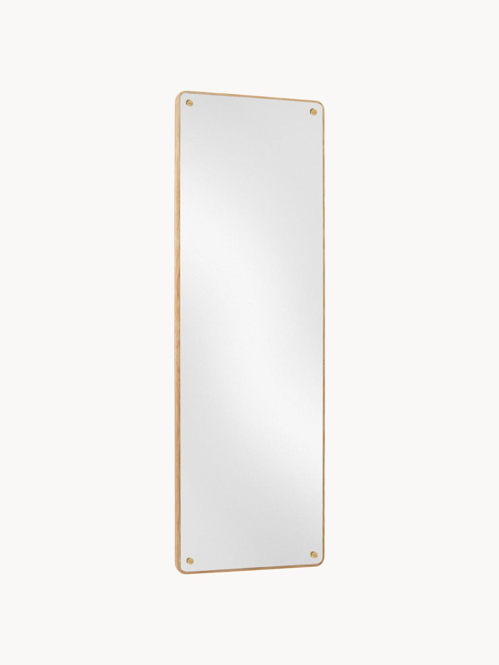 Greystoke RM-1 Oak Wood Full-Length Leaner Mirror