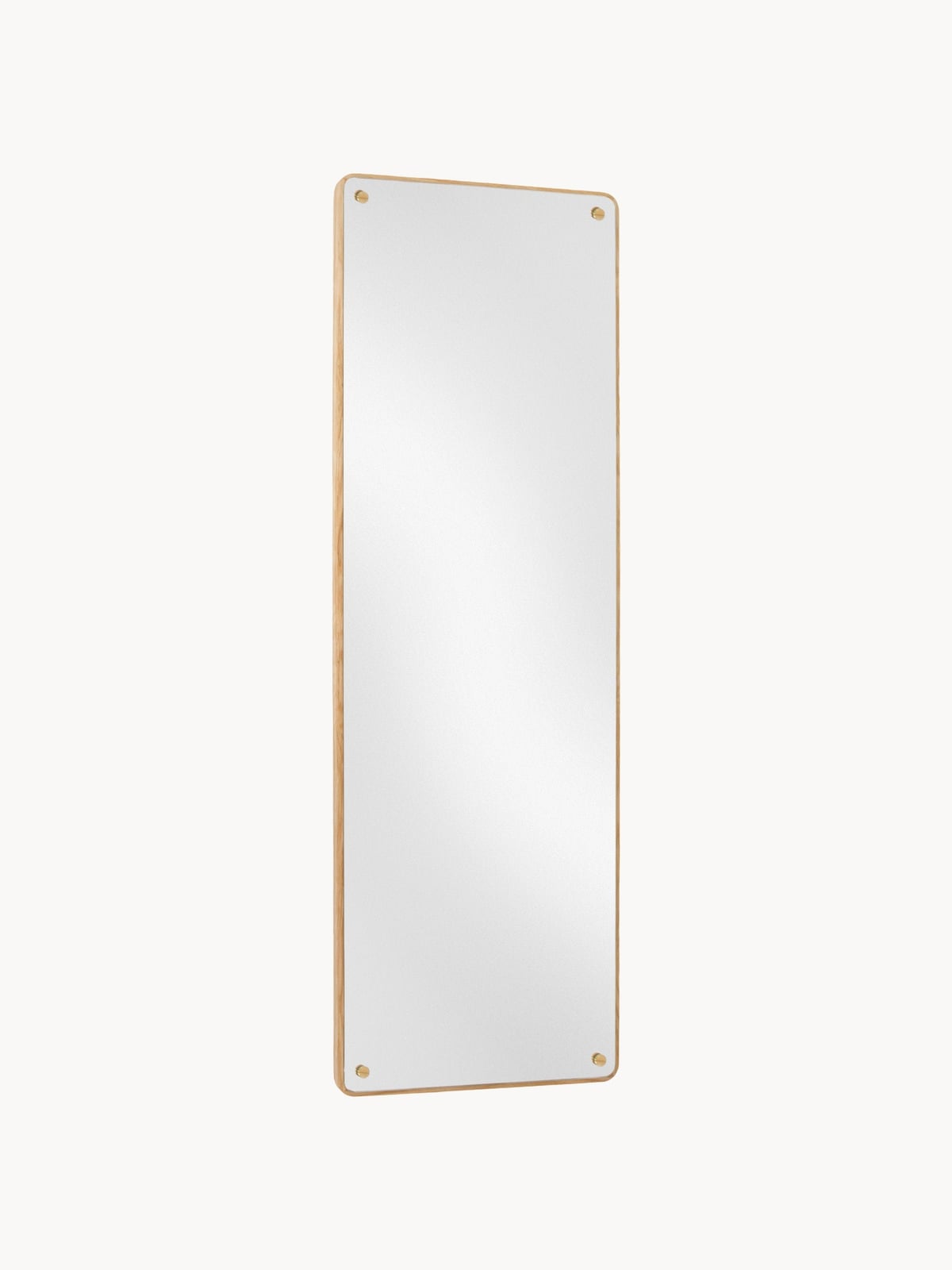 Greystoke RM-1 Oak Wood Full-Length Leaner Mirror