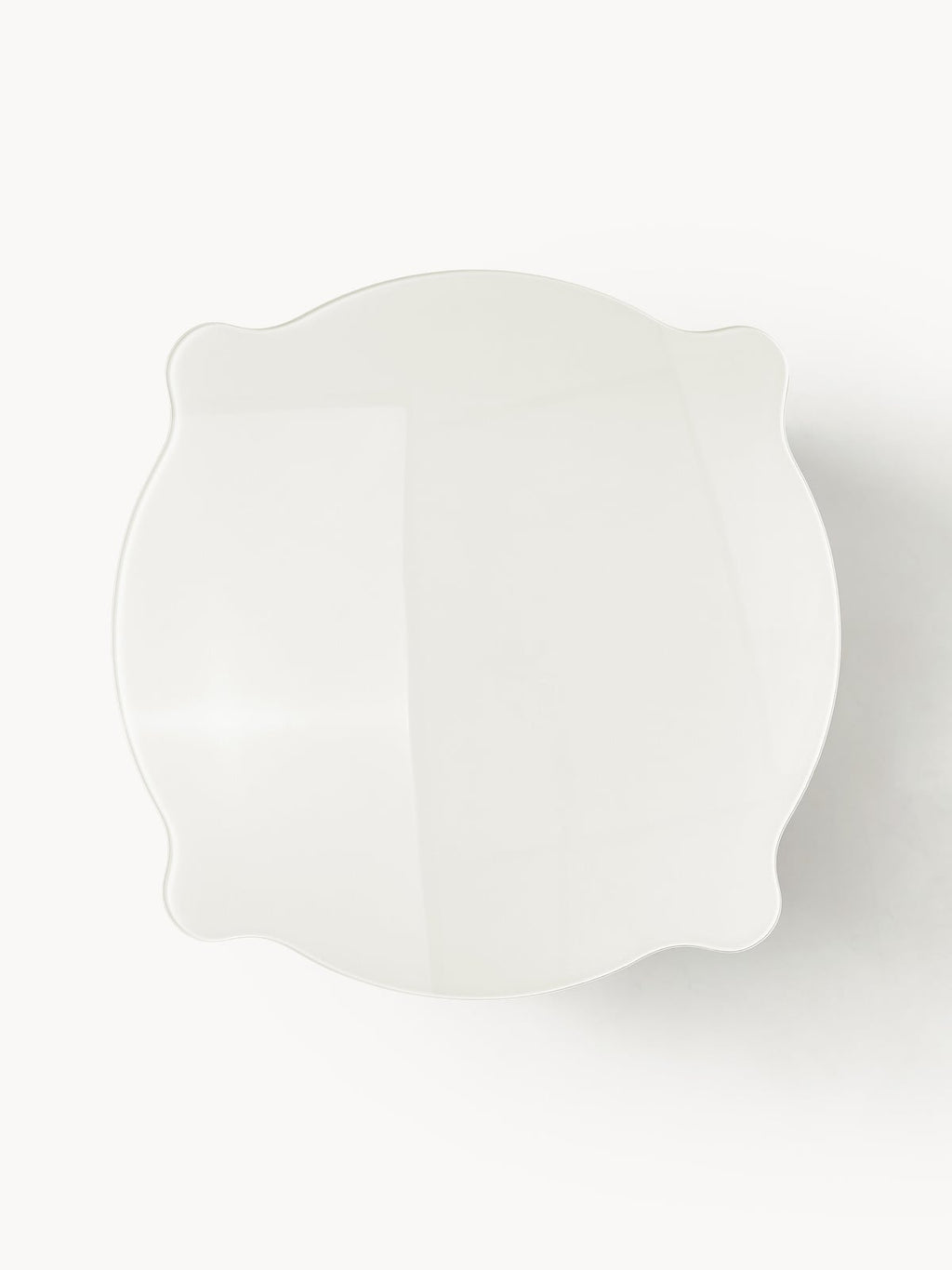 Greystoke Round Dining Table with Glass Top, Ø 110 cm