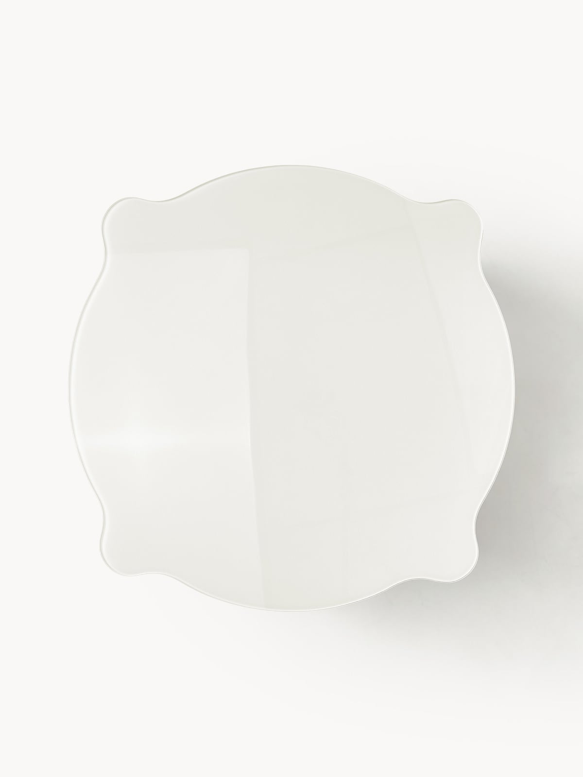 Greystoke Round Dining Table with Glass Top, Ø 110 cm