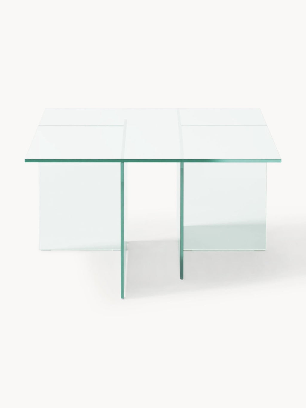 Halden Glass Coffee Table, W 102 cm
