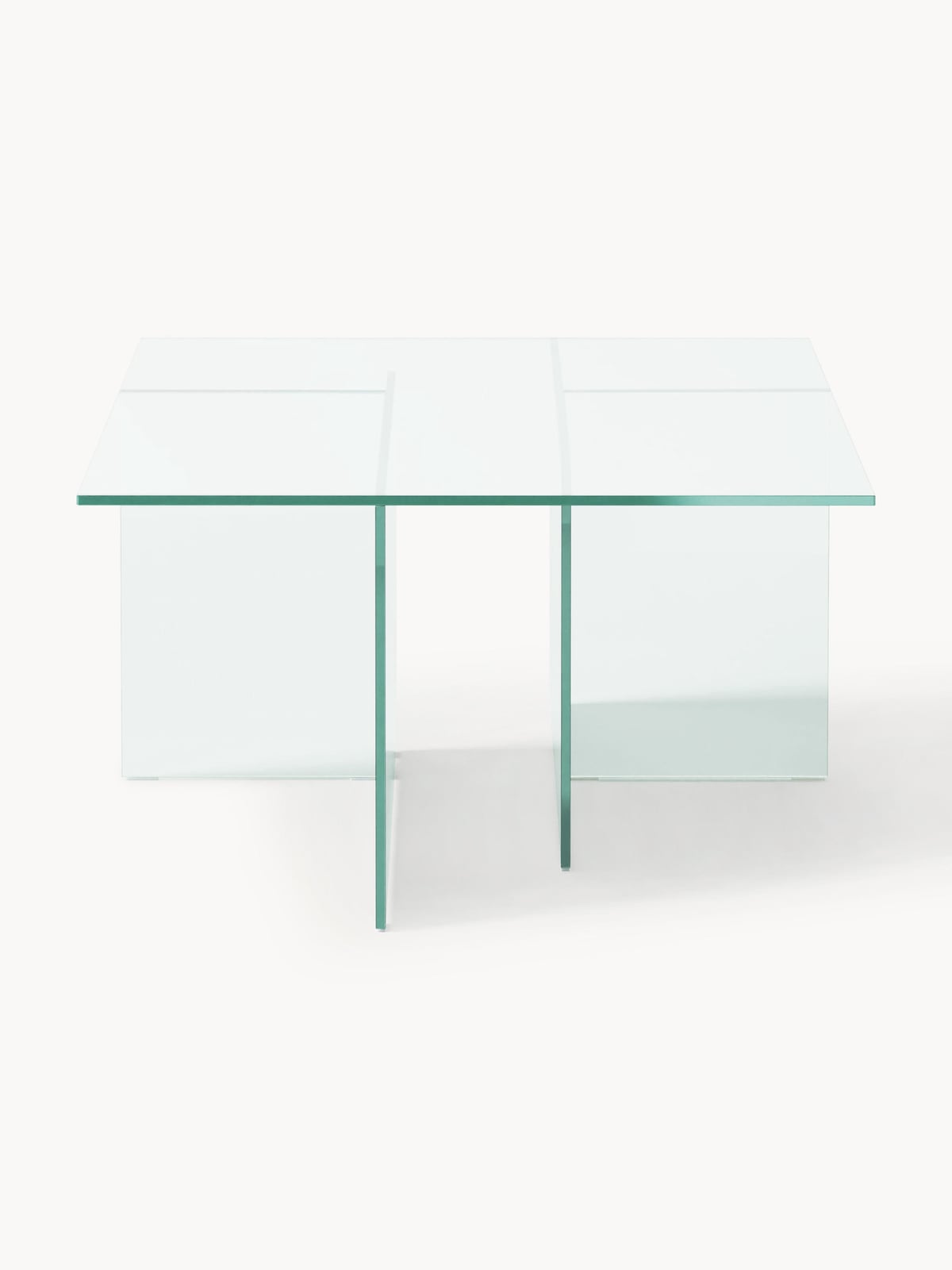 Halden Glass Coffee Table, W 102 cm