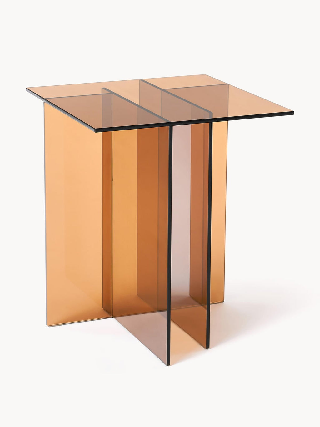Halden Glass Side Table