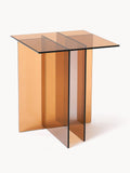 Halden Glass Side Table