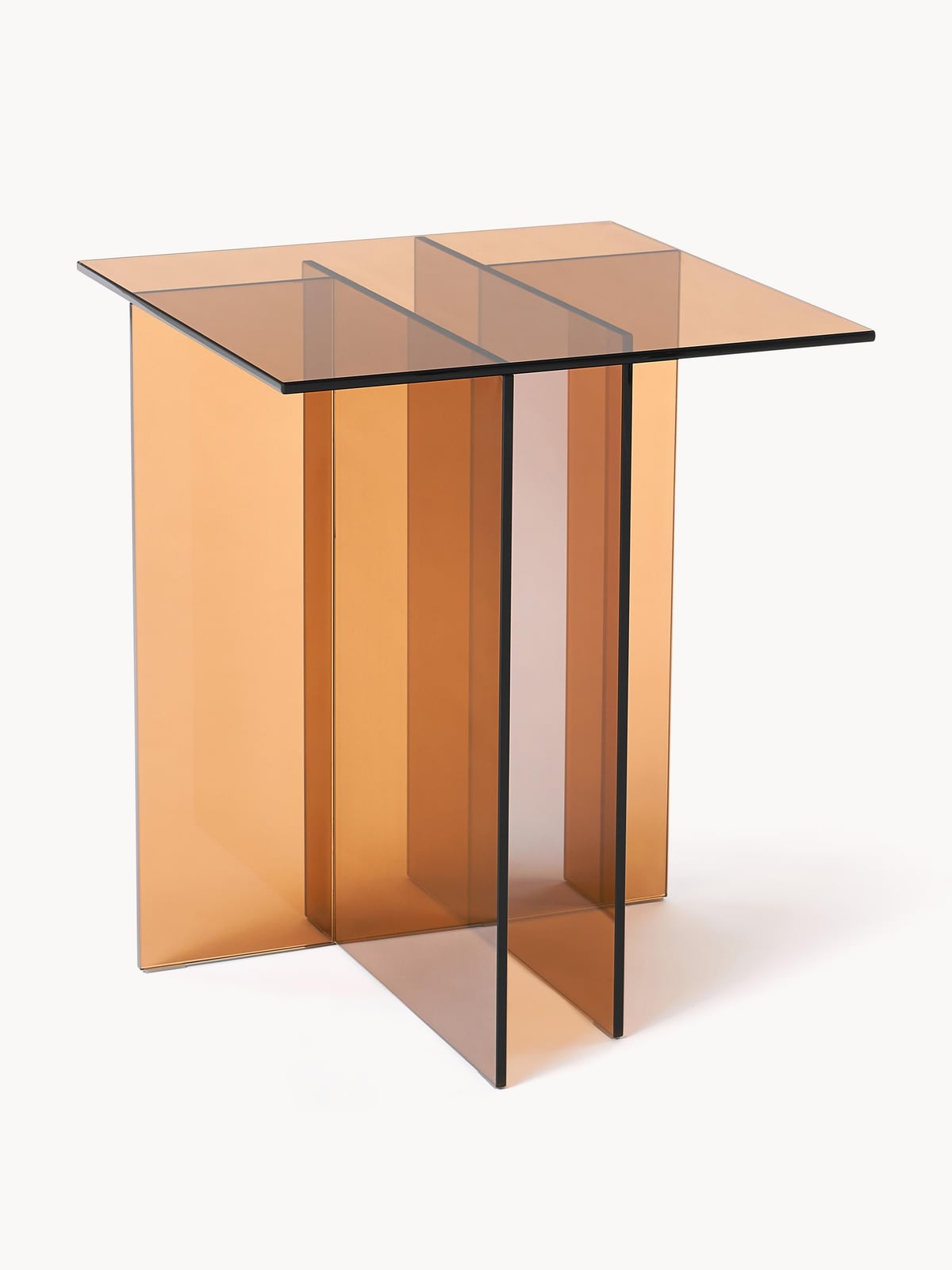Halden Glass Side Table
