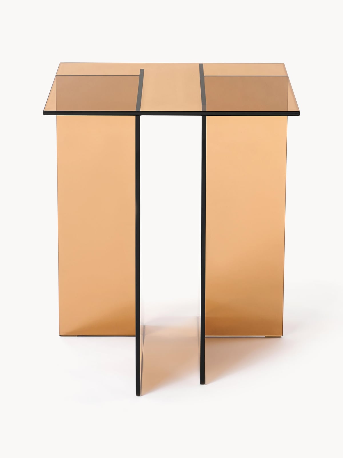 Halden Glass Side Table