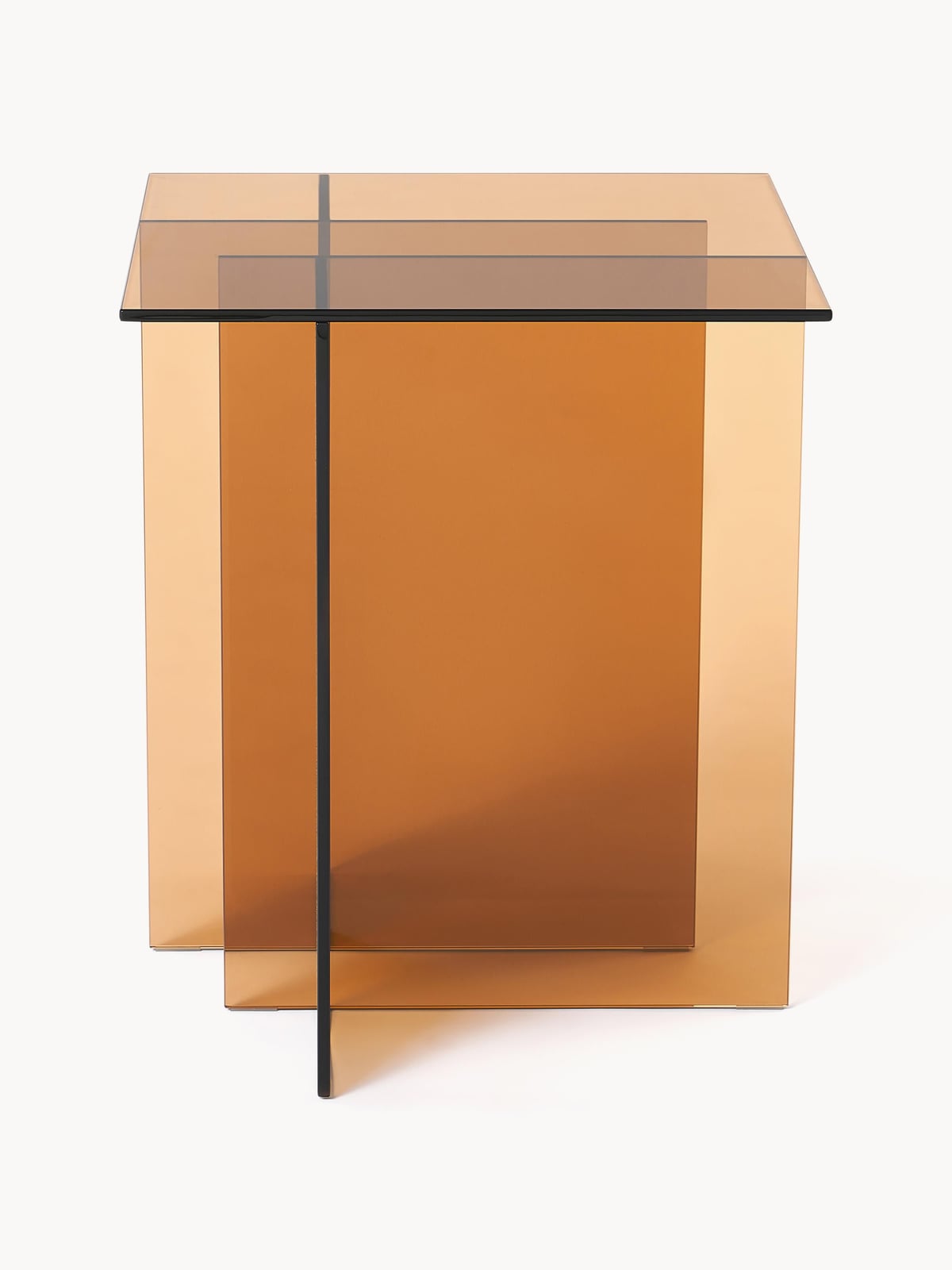 Halden Glass Side Table